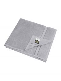 Badetuch in hellgrau